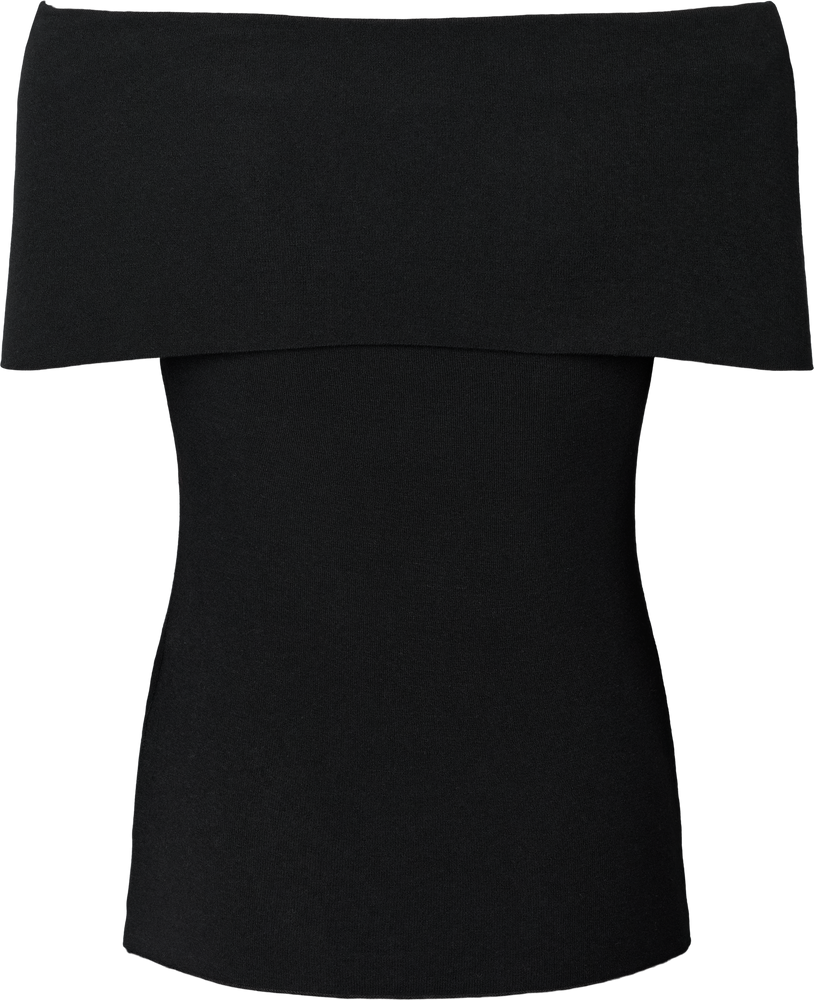 Gai + Lisva ALLY Wool Top - Black