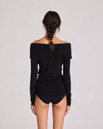 Gai + Lisva ASHA Wool Top - Black