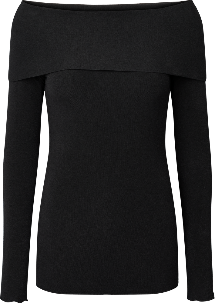 Gai + Lisva ASHA Wool Top - Black