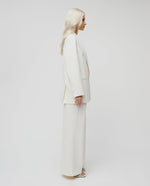 IVY OAK Jil Tuxedo Blazer - Pearl