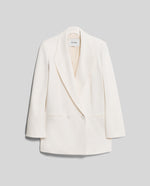 IVY OAK Jil Tuxedo Blazer - Pearl