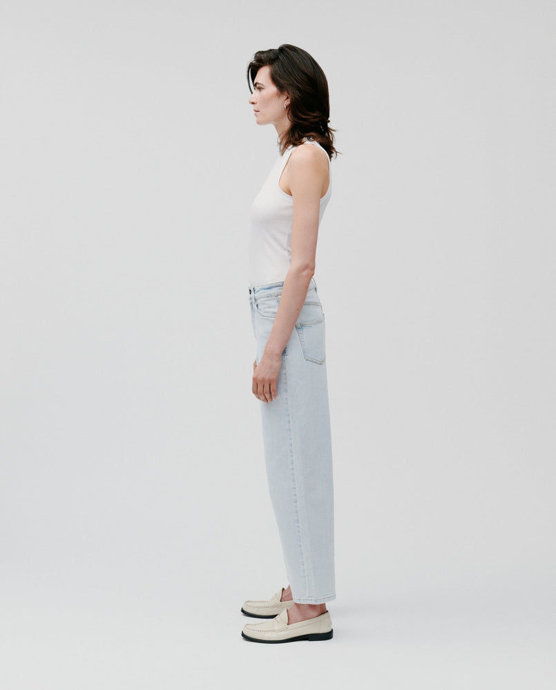 IVY OAK Petra Denim Trousers - Light Blue