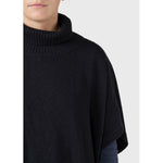 Klitmöller Collective Alba knit poncho - Black