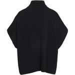 Klitmöller Collective Alba knit poncho - Black