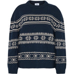 Klitmöller Collective Jette knit - Navy/Pastel sand
