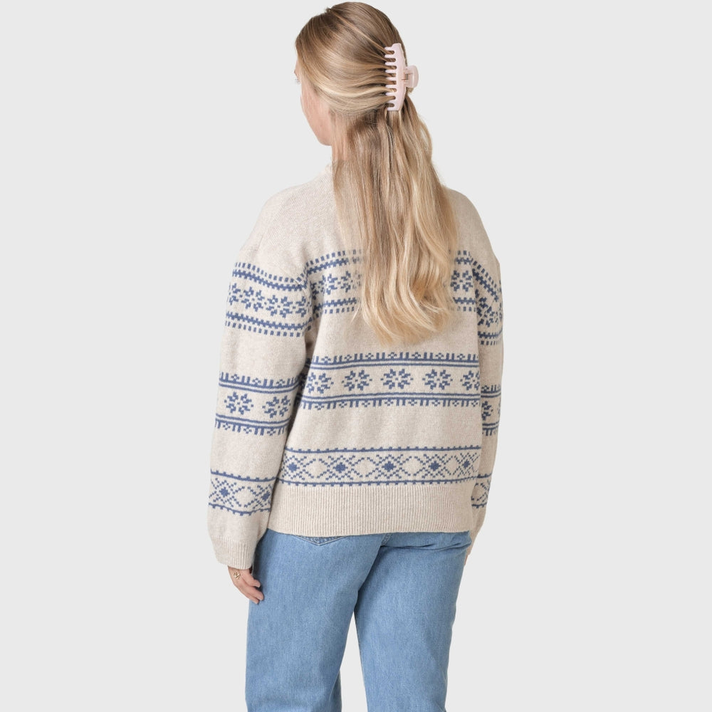 Klitmöller Collective Jette knit - Pastel sand/Ocean