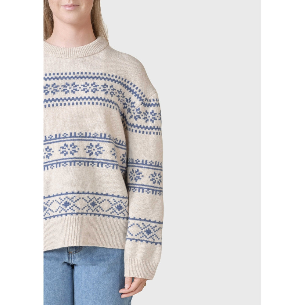Klitmöller Collective Jette knit - Pastel sand/Ocean