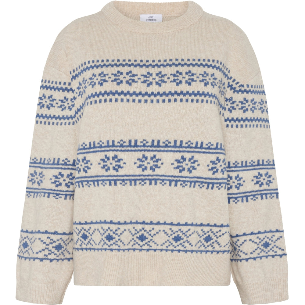 Klitmöller Collective Jette knit - Pastel sand/Ocean