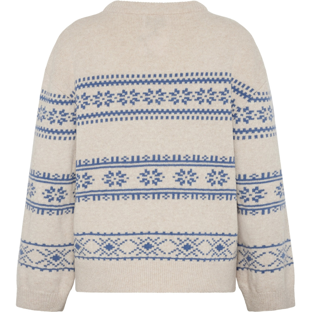 Klitmöller Collective Jette knit - Pastel sand/Ocean