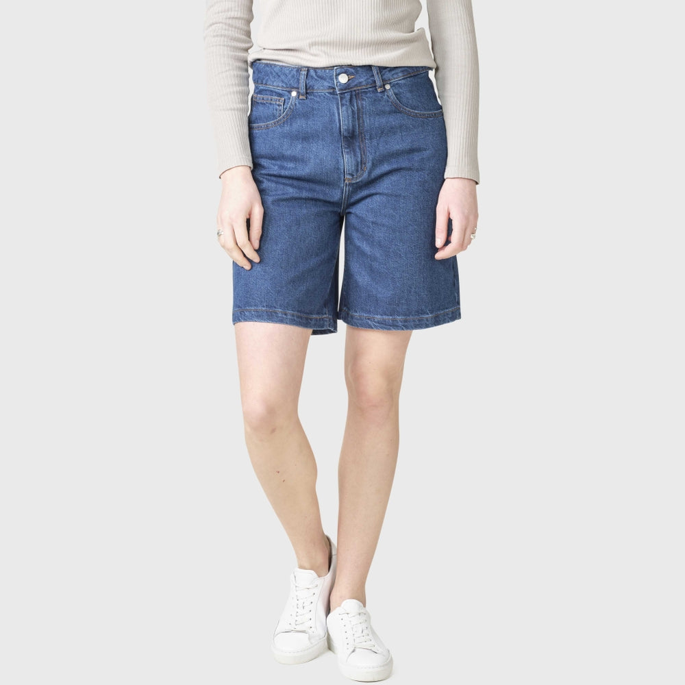 Klitmöller Collective Jules shorts - Dark blue stone
