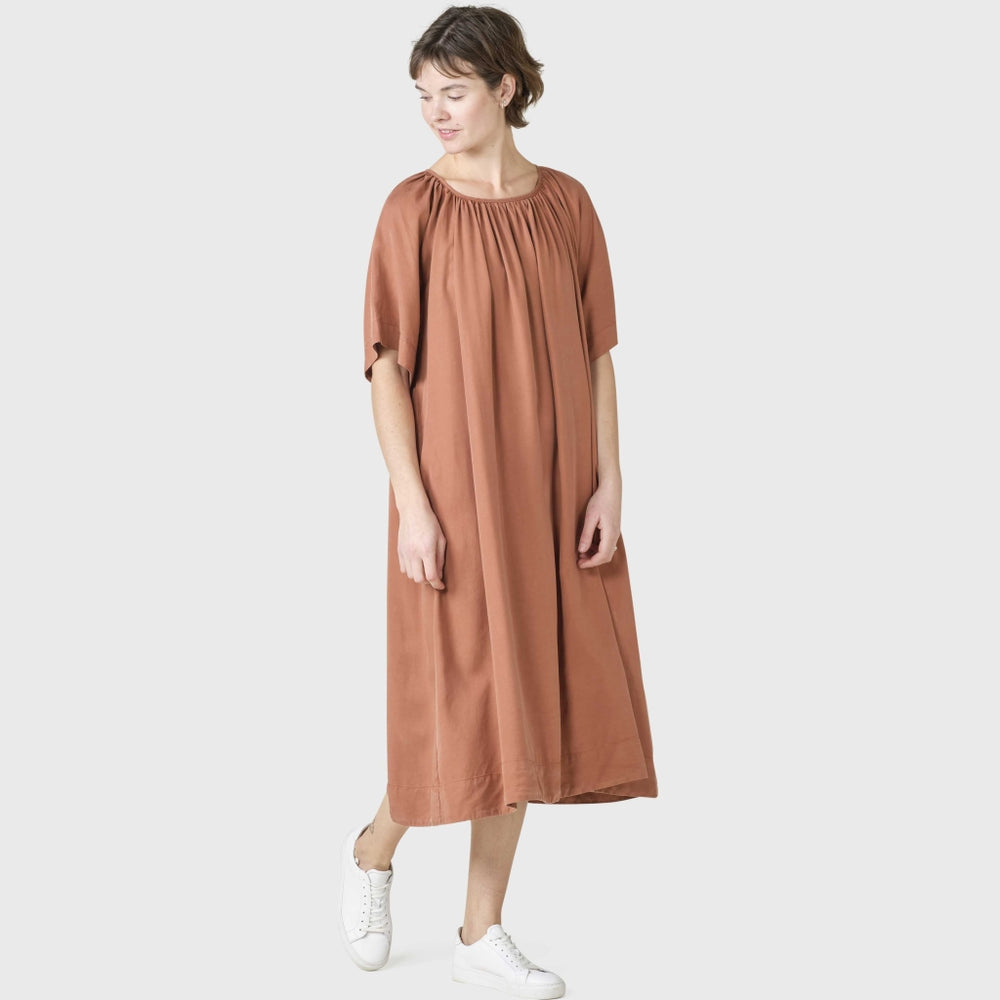 Klitmöller Collective Jytte dress - Burnt Sienna