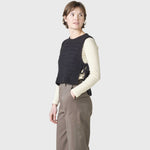 Klitmöller Collective Madison knit vest - Black