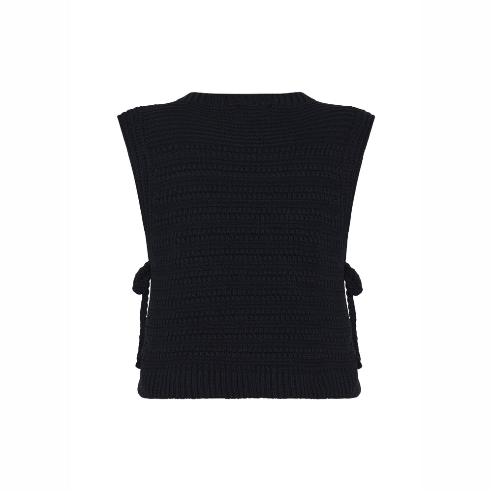 Klitmöller Collective Madison knit vest - Black