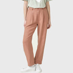 Klitmöller Collective Mette lyocell pants - Burnt Sienna