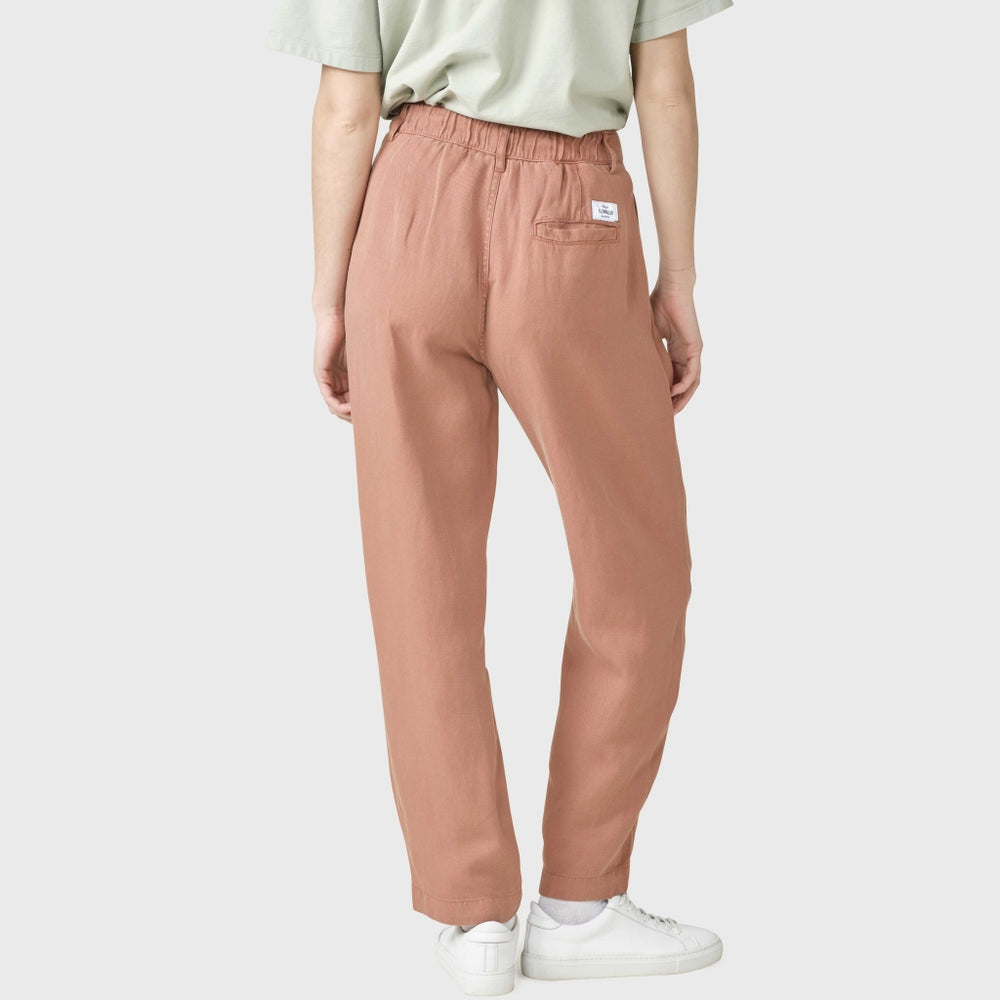 Klitmöller Collective Mette lyocell pants - Burnt Sienna