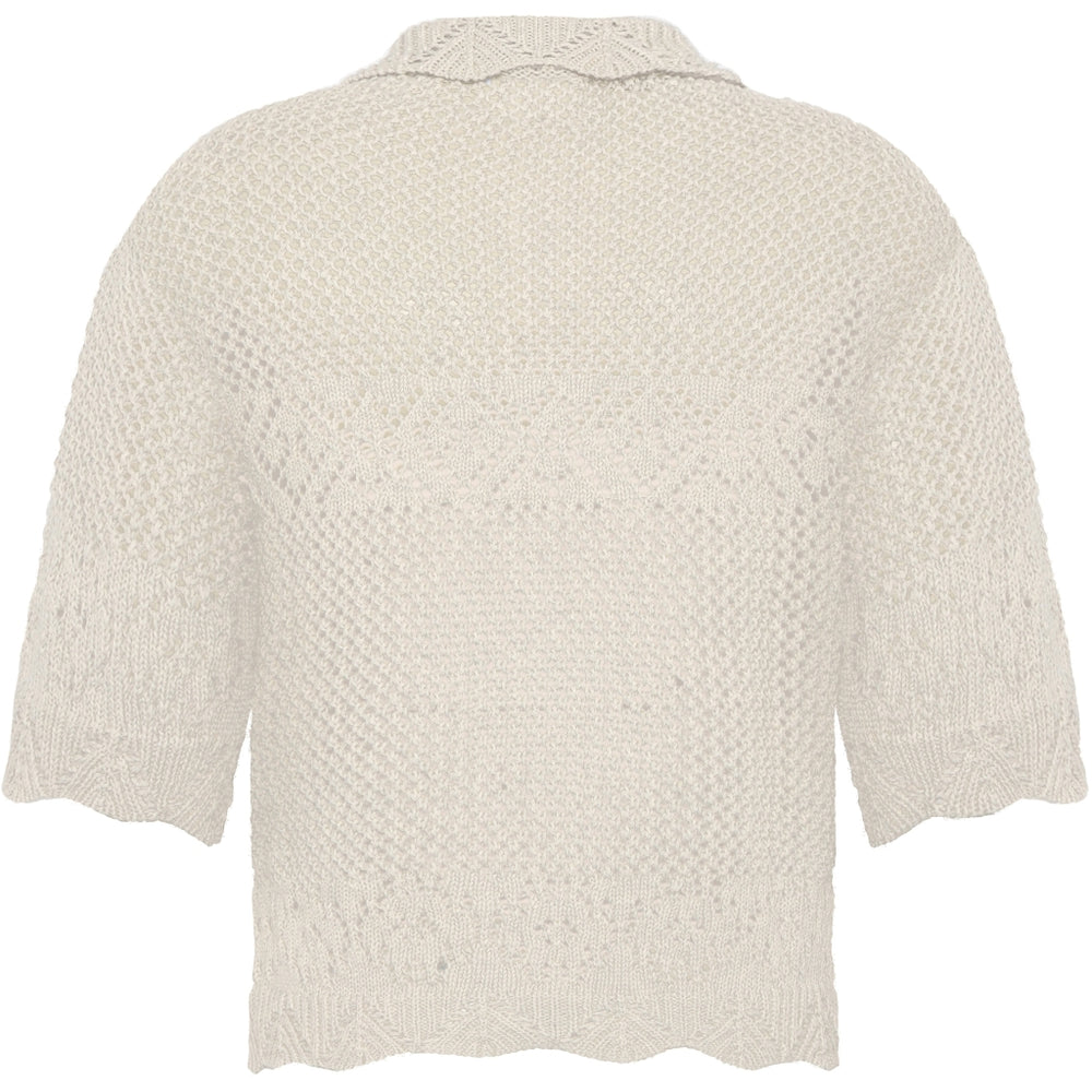 Klitmöller Collective Penelope crochet top - Cream