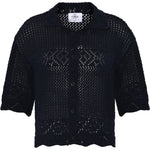Klitmöller Collective Penelope crochet top - Navy