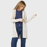 Klitmöller Collective Rosemarie knit cardigan - Pastel sand