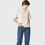 Klitmöller Collective Uma mock tee - Pastel sand
