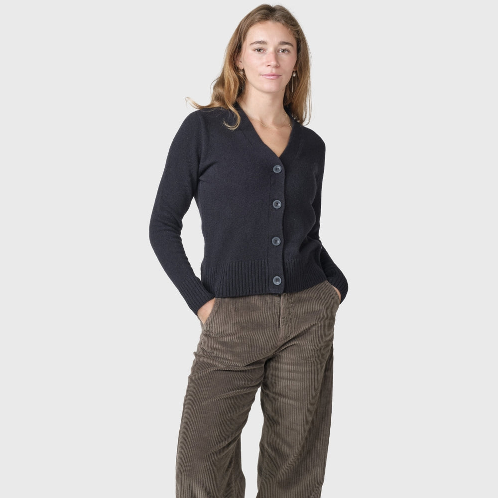 Klitmöller Collective Wilma knit cardigan - Black