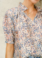 M.A.B.E. Cass printed top - Navy