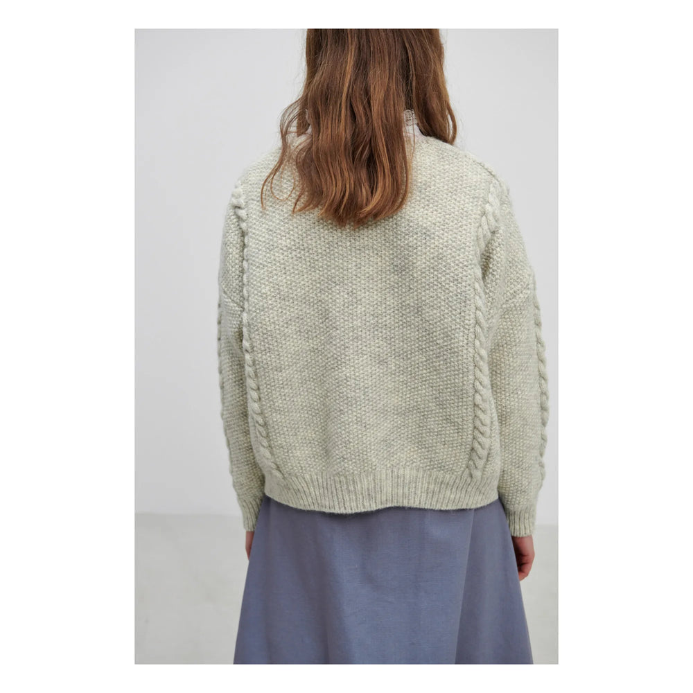 Skall Studio Magda Wool Cardigan - Sand