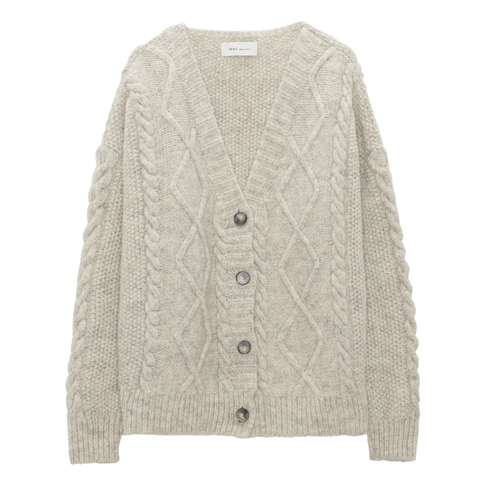 Skall Studio Magda Wool Cardigan - Sand