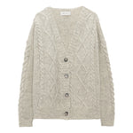 Skall Studio Magda Wool Cardigan - Sand