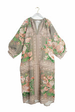 One Hundred Stars Neon rose raglan dress - Beige