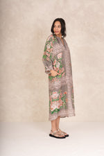 One Hundred Stars Neon rose raglan dress - Beige