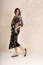 One Hundred Stars Trailing blossom rachel dress - Black