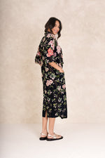 One Hundred Stars Trailing blossom rachel dress - Black