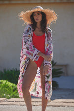 One Hundred Stars Susani grande kimono - Pink
