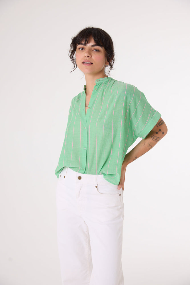 Sacre Coeur Louison blouse - Apple green