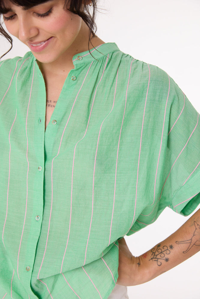 Sacre Coeur Louison blouse - Apple green