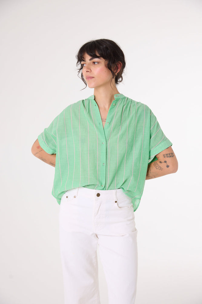 Sacre Coeur Louison blouse - Apple green