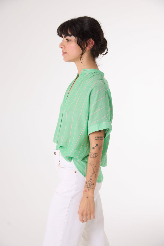 Sacre Coeur Louison blouse - Apple green