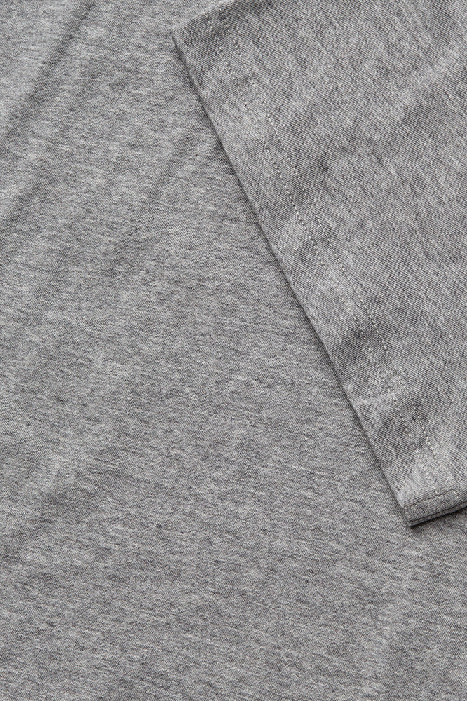 Skall Studio Andy Oversize Tee Mid Grey Melange