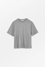 Skall Studio Andy Oversize Tee Mid Grey Melange