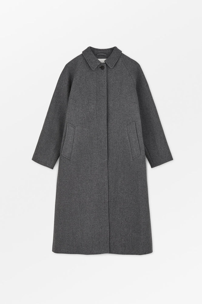 Skall Studio Mary Coat Grey Structured