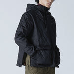 Taion Unisex Military Pull Over Hoodie Black