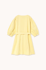 THE TINY BIG SISTER Buttoned dress - Yellow