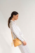 THE TINY BIG SISTER Stripes relaxed shirt - Off-white
