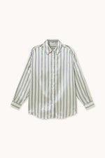 THE TINY BIG SISTER Stripes relaxed shirt - Off-white