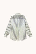 THE TINY BIG SISTER Stripes relaxed shirt - Off-white