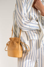 THE TINY BIG SISTER Stripes relaxed shirt - Off-white