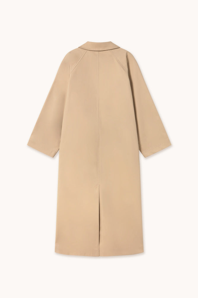 THE TINY BIG SISTER Trench coat - Vanilla