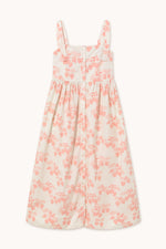 THE TINY BIG SISTER Strawberries midi dress - Off-White