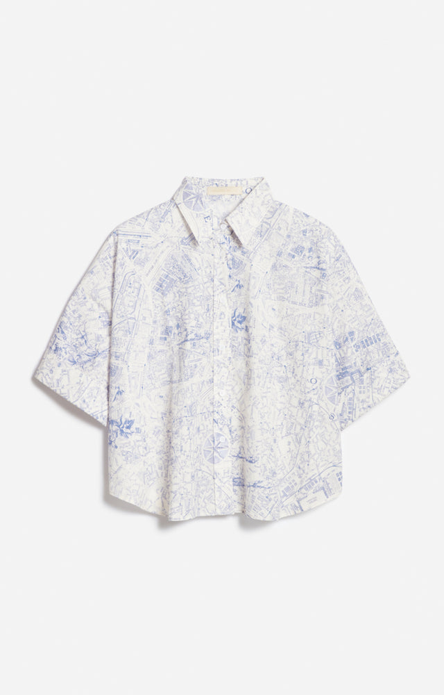 Vanessa Bruno Bobby shirt - White / blue