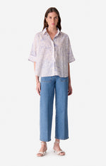Vanessa Bruno Bobby shirt - White / blue